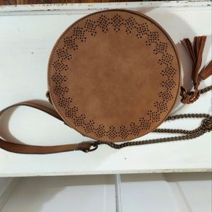 Suede Boho Handbag - NEW!
